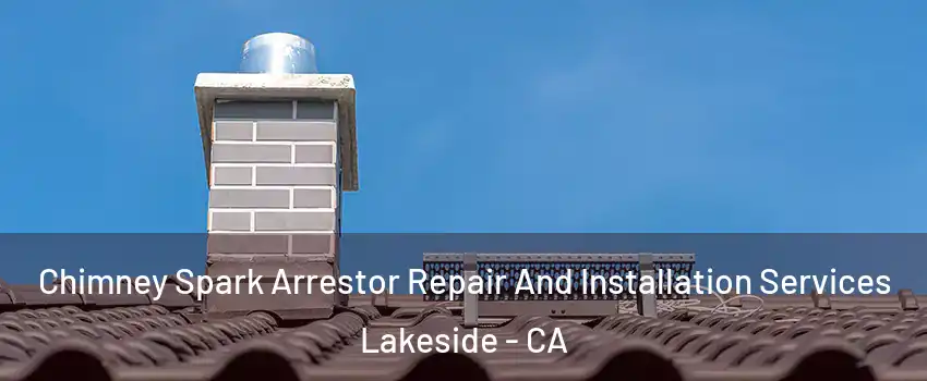 Chimney Spark Arrestor Repair And Installation Services Lakeside - CA