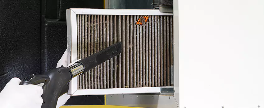 Clogged Air Duct Cleaning Process in Lakeside, CA