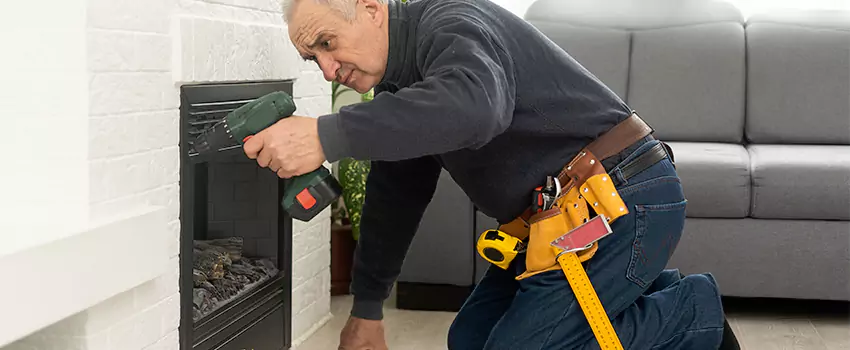 New Indoor Fireplace Installation in Lakeside, California