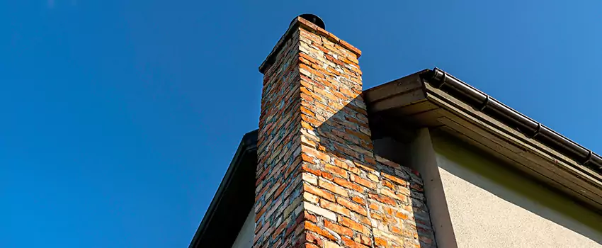 Masonry Chimney Flashing Repair in Lakeside, California